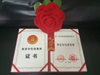 热烈祝贺北三环大明宫在采购节期间荣获“西安市先进集体”光荣称号