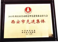 热烈祝贺北三环大明宫在采购节期间荣获“西安市先进集体”光荣称号