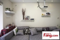 夫妻装85平清爽婚房 时尚现代简约分享装修经验