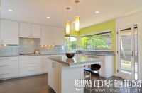 让爱家清爽满格 绿色橱柜盛装登场