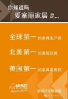 Ashley爱室丽家居五一钜惠季，买多惠多得