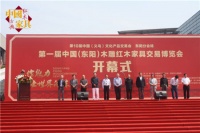 第一届东阳木雕红木家具交易博览会开幕