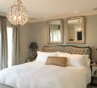 你还在床头挂婚纱照么？创意卧室背景墙设计