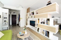 40平方的现代多彩公寓