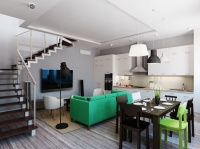 同一空间两种不同设计 个性时尚的美式风情家装