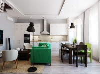 同一空间两种不同设计 个性时尚的美式风情家装