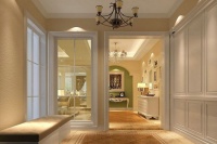 玄关屏风隔断效果图