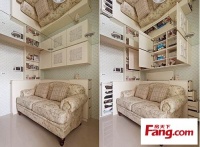 90后绞尽脑汁装17平小窝 小户型蜗居做出两室两厅