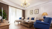 轻美式慢生活 夫妻打造130平美式+法式浪漫家园