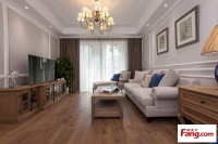 轻美式慢生活 夫妻打造130平美式+法式浪漫家园