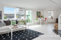 给家铺上碰白色地板 感受纯白洁净的美