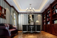 奢华典雅阅读空间 6款欧式书房设计