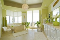 案例：让爱家清爽满格 绿色橱柜盛装登场