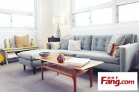 80后装70平小户型地中海风格 淡蓝家居度过清爽夏季