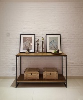 百平米现代美式开放式三居室豪宅范实景赏析图