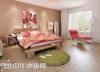 现代雅居生活 优质木地板展现简约优雅