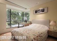 现代雅居生活 优质木地板展现简约优雅