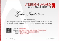 台湾大易国际斩获意大利A'Design Award铂金大奖