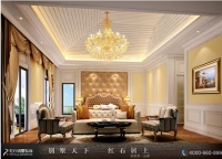 别墅设计装饰顶级别墅软装样板房会所红石别墅装修