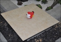 尽享雨中浪漫时光  QD仿古瓷砖雨画石评测