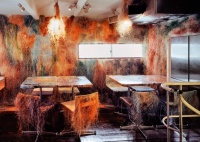 隈研吾新作 冰与火交织的Tetchan酒吧