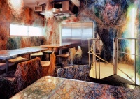 隈研吾新作 冰与火交织的Tetchan酒吧