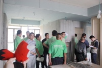 【搜狐现场】星驰装饰7周年工地大巡检