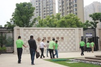 【搜狐现场】星驰装饰7周年工地大巡检