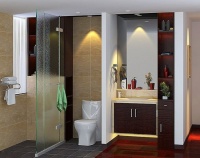 11款时尚大方卫生间设计方案 可以照搬！