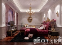 奢华皇家享受 古典欧式卧室实木地板