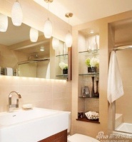 案例：高效收纳浴室 马桶周边巧妙设计