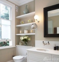 案例：高效收纳浴室 马桶周边巧妙设计