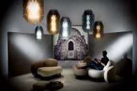 doriana + massimiliano fuksas为slamp品牌打造多层相叠的chantal吊灯