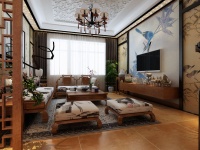 水墨古典中式风格家装设计 有品味有底蕴