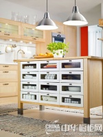 橱柜收纳合理分区规划 方可高效取物少走弯路