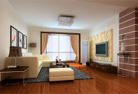 6.4万装修90平三居 老房改造成现代简约美家