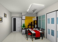 30款客厅连餐厅设计图 时尚设计秀出真风采