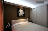 95平纯色简约风格 明快低敛的知性品味家装设计