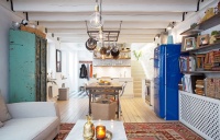 80平方米怀旧复古风公寓 低调个性的家装效果图