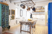 80平方米怀旧复古风公寓 低调个性的家装效果图