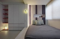 台中优雅灰色调三居住宅