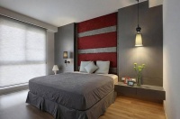 台中优雅灰色调三居住宅