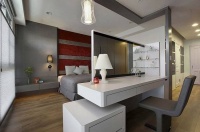 台中优雅灰色调三居住宅