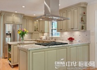 可移动的厨房 滑动岛台橱柜设计