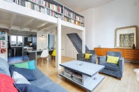 巴黎混搭风挑高公寓