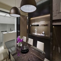 【现代简约风】黑色诱惑的时尚美居装修案例