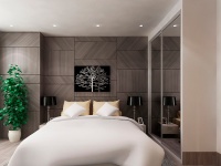 80平米二居室简约装修 小户型婚房终极解决方案