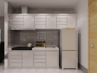 80平米二居室简约装修 小户型婚房终极解决方案