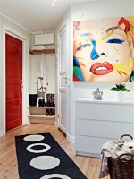 玄关设计有绝招 隔断收纳两不误