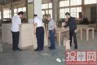 木门协会会长莅临金福鑫参观指导！